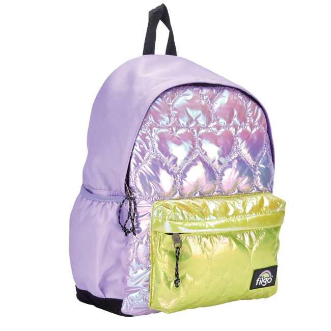 Mochila Matelaseada Lila 17" Filgo
